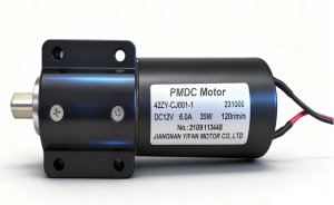 Yifan Motor Brush DC Gear Motor 12V 35W, 42ZY-C...