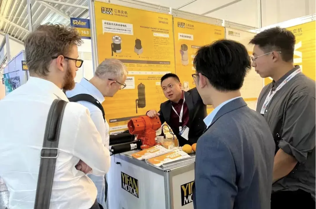Intersolar Europe 2023 has come to an end, and Yifan Motor has concluded successfully（images 1）